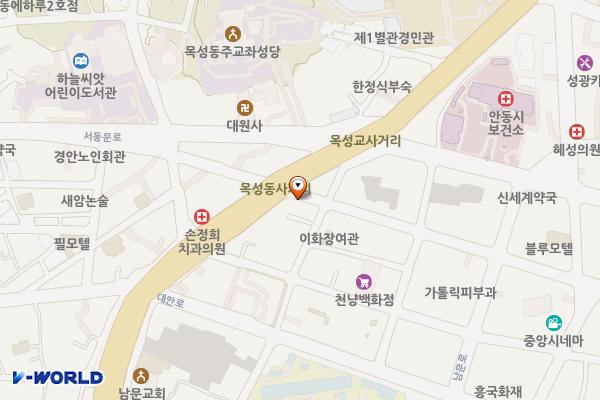 중앙로1 노상유료 위치 지도 — 경상북도 안동시 서부동 172-2