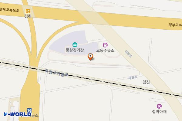 교동화물차 위치 지도 — 경상북도 김천시 교동 607-4