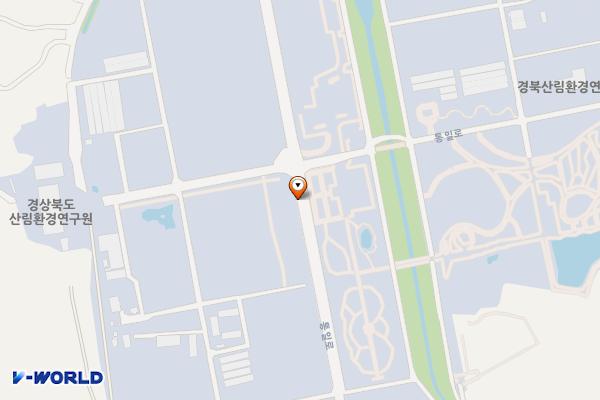 산림환경연구원 노상주차장 위치 지도 — 경상북도 경주시 남산동 737-2