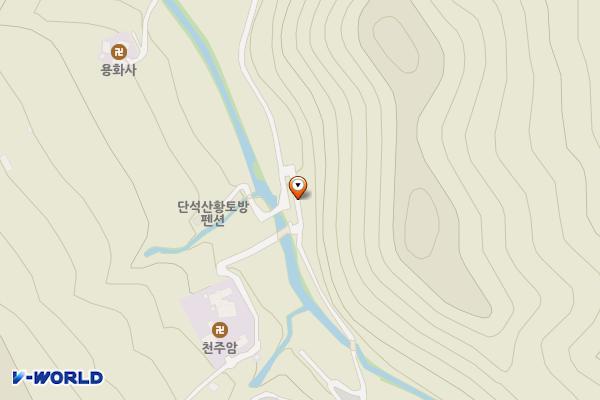 건천방내리 단석산 공용주차장 위치 지도 — 경상북도 경주시 건천읍 방내리 387-3