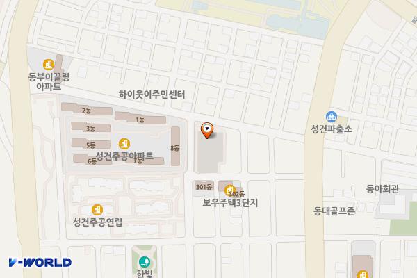 성건동 공용(화랑) 위치 지도 — 경상북도 경주시 성건동 579-1