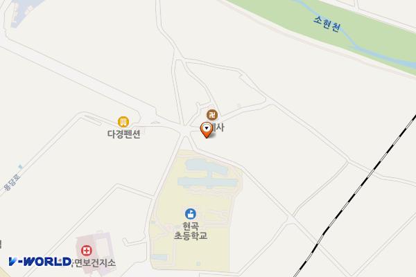 현곡 하구3리 공용주차장 위치 지도 — 경상북도 경주시 현곡면 하구리 1055-7