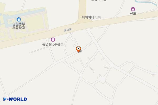조교1,2 쌈지공영주차장 위치 지도 — 경상북도 영천시 조교동 382,394