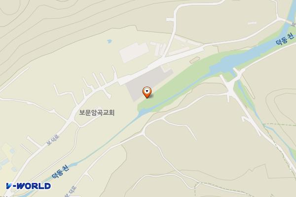 무장사지 제1공용주차장 위치 지도 — 경상북도 경주시 암곡동 54