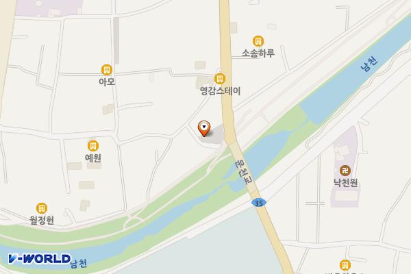 황남동 제2공용주차장 위치 지도 — 경상북도 경주시 황남동 487-12
