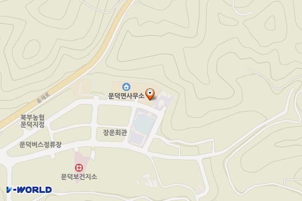 문덕면사무소주차장 위치 지도 — 전라남도 보성군 문덕면 장운길 40