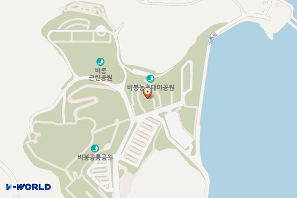 보성농어촌테마파크공원 위치 지도 — 전라남도 보성군 득량면 비봉리 514-1