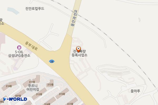 호성동 만남의 광장 위치 지도 — 전북특별자치도 전주시 덕진구 완주로 6