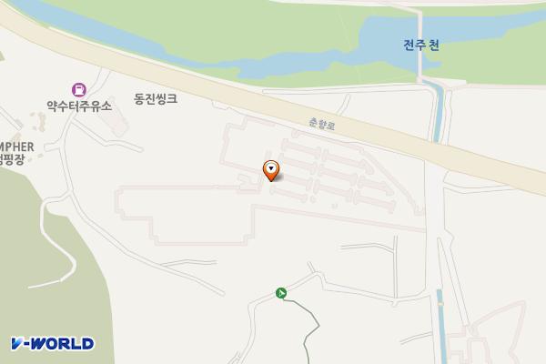 한옥마을4 공영주차장(대성동) 위치 지도 — 전북특별자치도 전주시 완산구 춘향로 5299