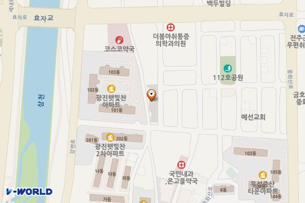 중화산 2동 위치 지도 — 전북특별자치도 전주시 완산구 신촌3길 28-4