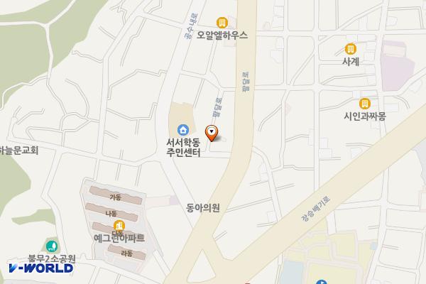 서서학동 주민자치센터 뒤 위치 지도 — 전북특별자치도 전주시 완산구 팔달로 39-21