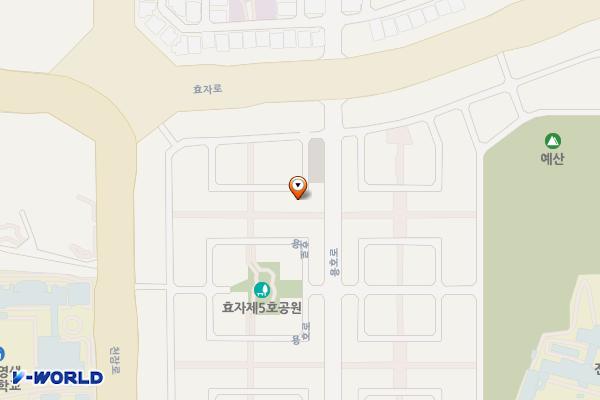 서부신시가지 전주대 신정문 위치 지도 — 전북특별자치도 전주시 완산구 농소6길 3-5