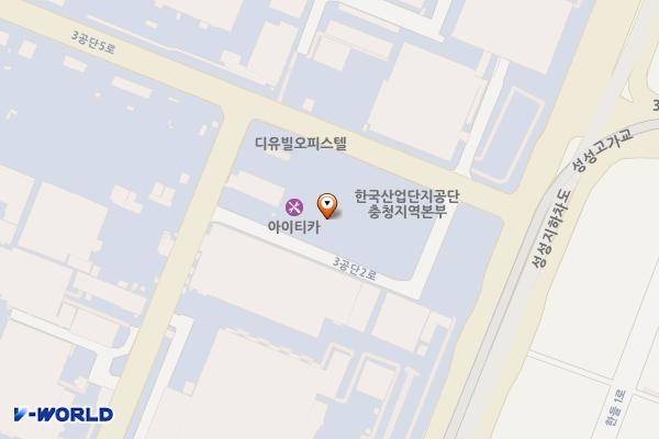 성성 제1공영주차장 위치 지도 — 충청남도 천안시 서북구 성성동 511-9