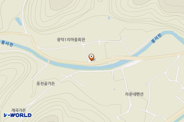 광덕 제2공영주차장 위치 지도 — 충청남도 천안시 동남구 광덕면 해수길 50