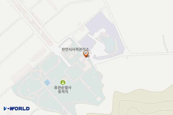 유관순사우주차장 위치 지도 — 충청남도 천안시 동남구 병천면 유관순길 38