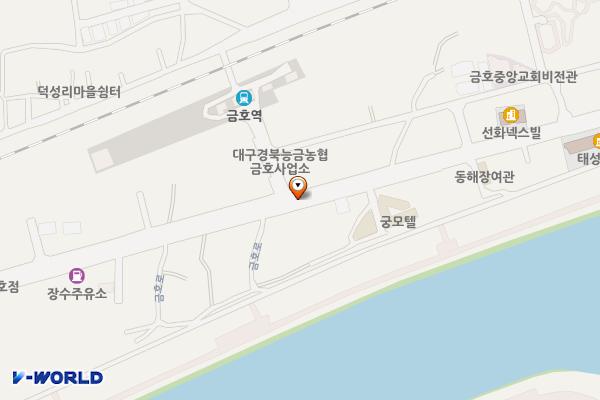 금호로 노상주차장 위치 지도 — 경상북도 영천시 금호읍 덕성리 254-3