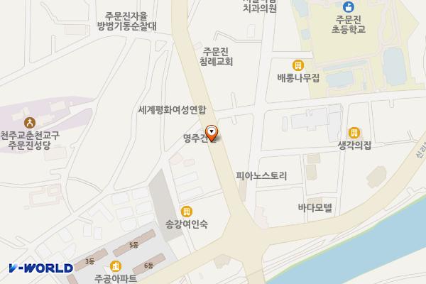 주문진읍 교항리 139-1번지 노상주차장 위치 지도 — 강원특별자치도 강릉시 주문진읍 교항리 139-1