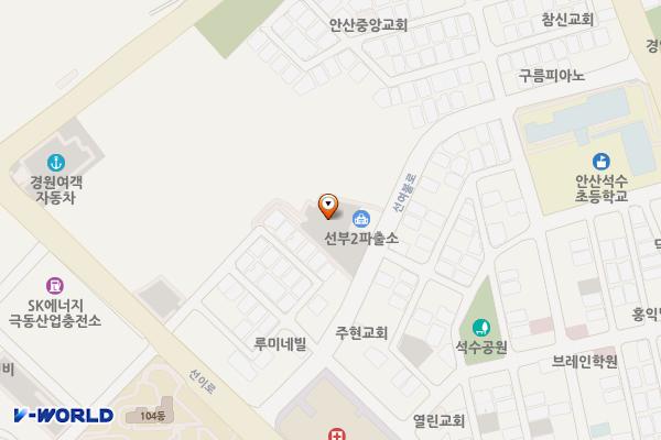 선부동26호노외주차장 위치 지도 — 경기도 안산시 단원구 선부동 산112-22번지