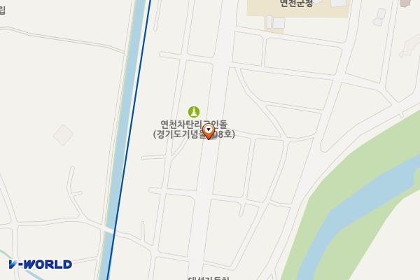 연천읍 위치 지도 — 경기도 연천군 연천읍 차탄리 226-6