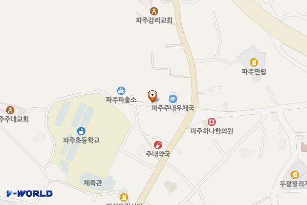 파주4 위치 지도 — 경기도 파주시 파주읍 향교말길 14