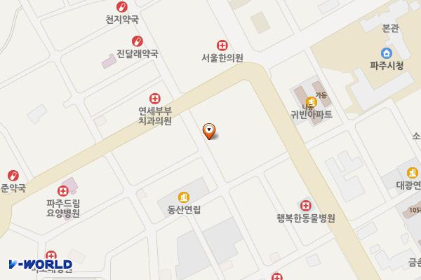 운정1 위치 지도 — 경기도 파주시 미래로 394