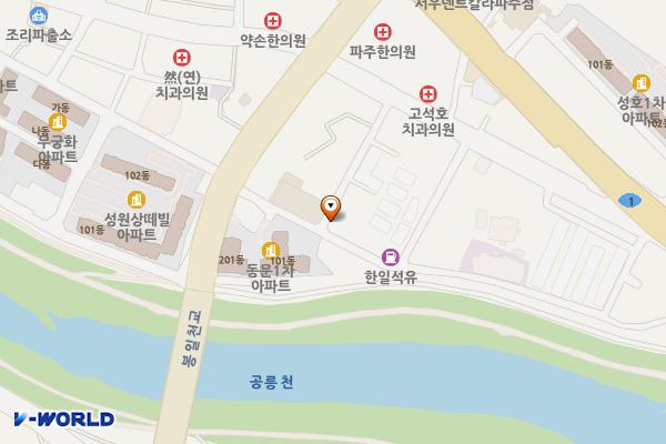 조리 1-2 위치 지도 — 경기도 파주시 조리읍 순비골길 66