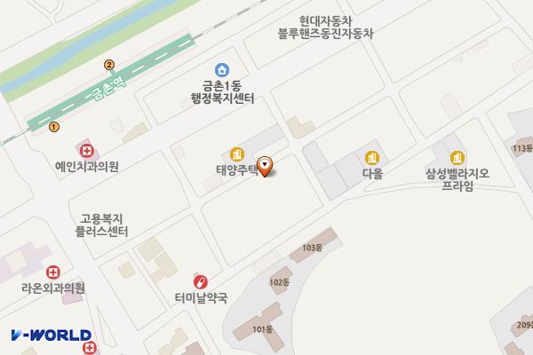 금촌원앙길 위치 지도 — 경기도 파주시 원앙길 48