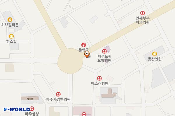 금촌5 위치 지도 — 경기도 파주시 시청로 2