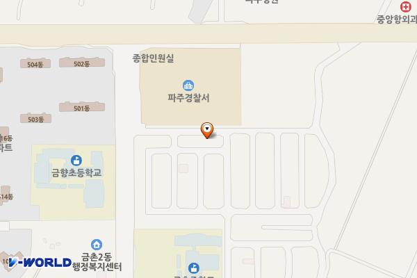 금촌4 위치 지도 — 경기도 파주시 쇠재2길 22