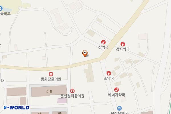 문산자유시장 위치 지도 — 경기도 파주시 문산읍 문산로 45