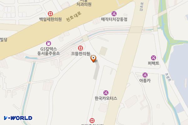 초이동 공영주차장 위치 지도 — 경기도 하남시 초이동 78-4