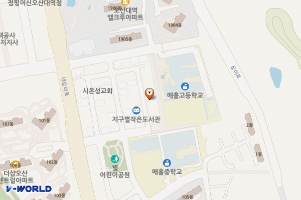 수청동 제3임시공영주차장 위치 지도 — 경기도 오산시 수청동630-5