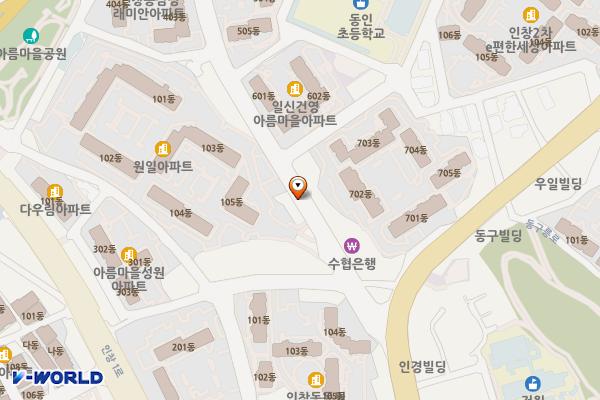 제6공영노상주차장 위치 지도 — 경기도 구리시 동구릉로 85번길