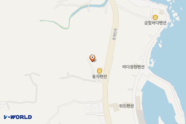 중마을 공영주차장 위치 지도 — 울산광역시 동구 주전동 72