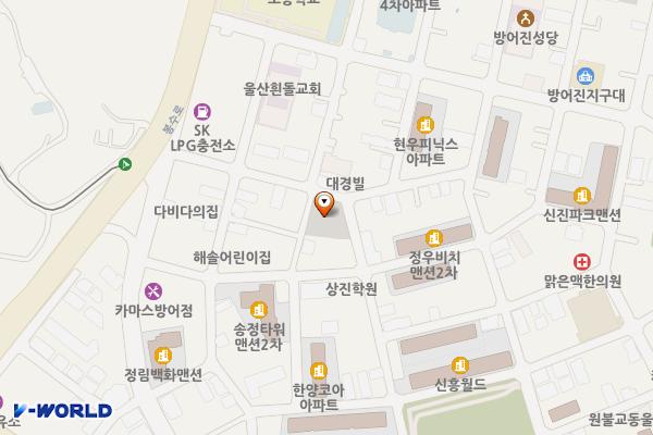 방어공영(구견인사무소) 위치 지도 — 울산광역시 동구 방어동 913-15