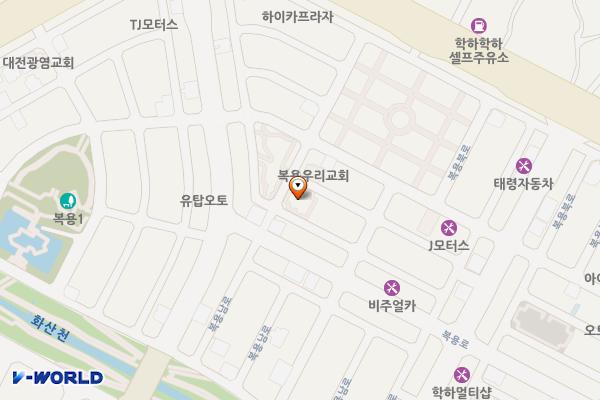 학하지구 공영(13) 위치 지도 — 대전광역시 유성구 복용동 585-1