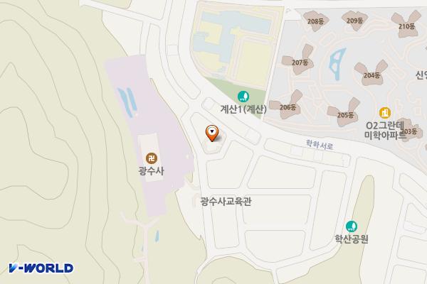 학하지구 공영(12) 위치 지도 — 대전광역시 유성구 계산동 717-3