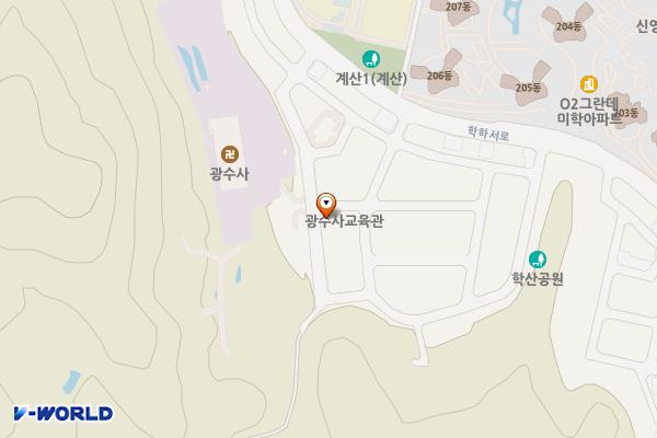 캠핑카 전용 임시공영 위치 지도 — 대전광역시 유성구 계산동 715-1
