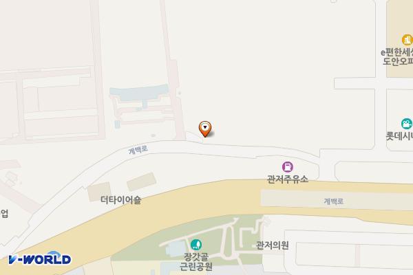 길산골프연습장앞 위치 지도 — 대전광역시 유성구 원내동 761