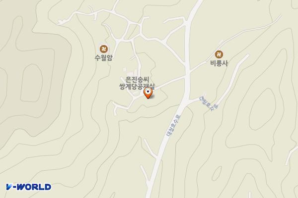 비룡동 마을회관 주차장 위치 지도 — 대전광역시 동구 비룡동88-2