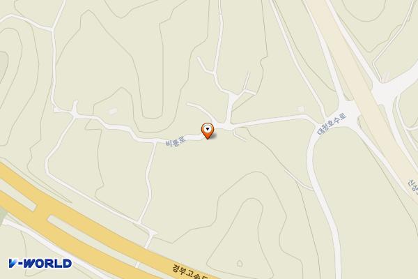 비룡동 공영주차장 위치 지도 — 대전광역시 동구 비룡동299-5