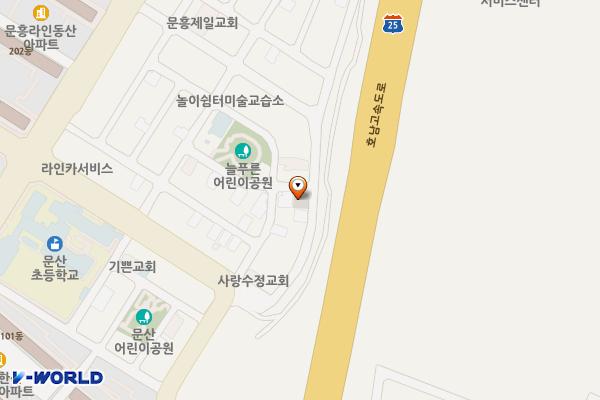 문흥1동쌈지 위치 지도 — 광주광역시 북구 문흥동 987-2
