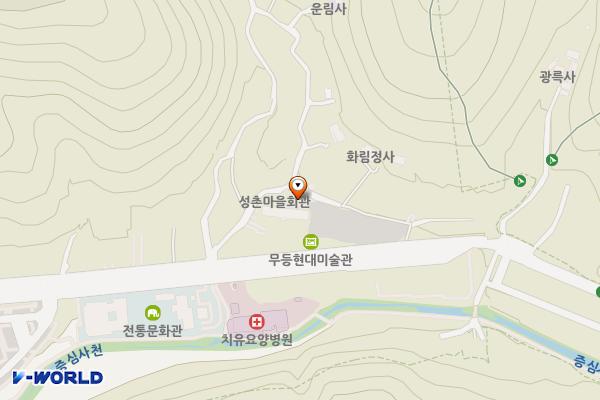 성촌경로당 주변 공영주차장 위치 지도 — 광주광역시 동구 성촌길 12