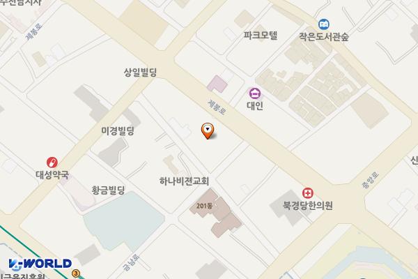 무등주차빌딩주차장 위치 지도 — 광주광역시 동구 구성로204번길 15-5