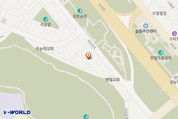 이동 주택가주차장 위치 지도 — 경기도 안산시 상록구 이동 549-12번지