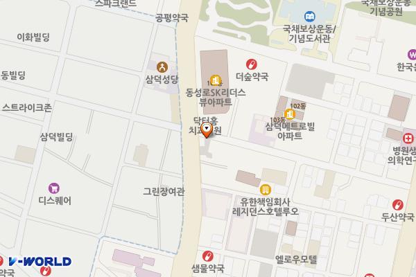 태광유료주차장 위치 지도 — 대구광역시 중구 삼덕동2가 144-2