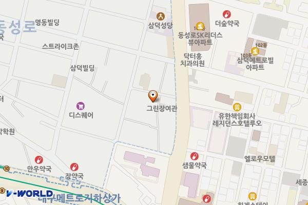 명성제2유료주차장 위치 지도 — 대구광역시 중구 동성로4길 40-6