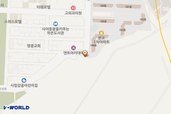 사동 127호 위치 지도 — 경기도 안산시 상록구 선진로 92, (사동)