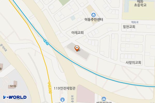 본오동 116호 위치 지도 — 경기도 안산시 상록구 본오동 876-8번지