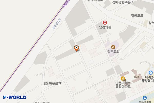 동원주차장 위치 지도 — 부산광역시 강서구 대저2동 2081-5